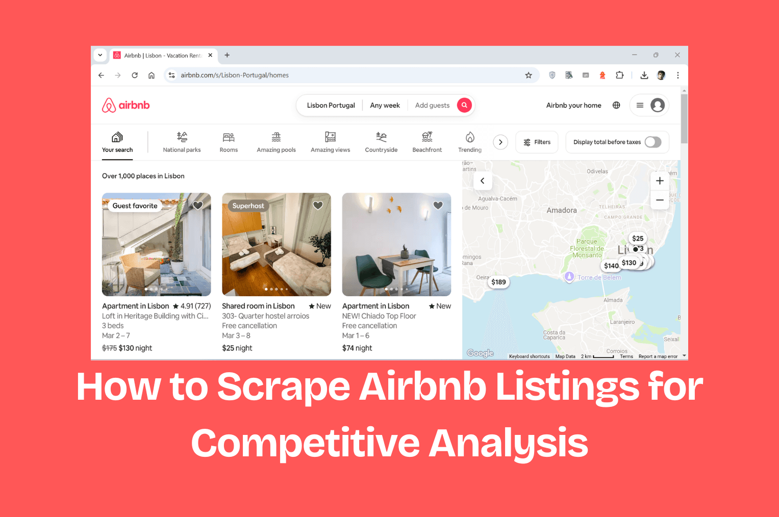 Scraping Airbnb